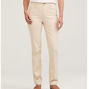 Denver Hayes Stone Beige Stretch Jogger Pants Size 12